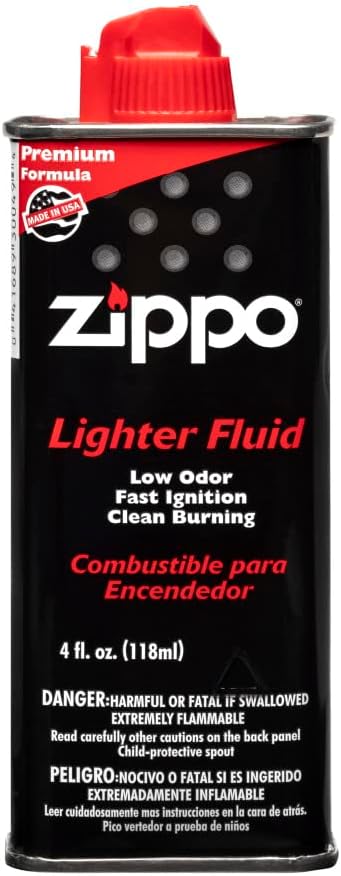 Zippo – Benzin 125 Ml Schwarz, 1-Pack